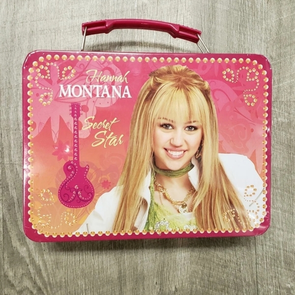 Hanna Montana Vintage Metal Lunch Box - Picture 2 of 9